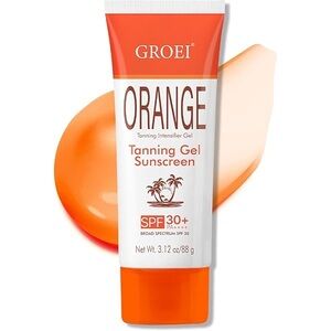 Groei Orange Tanning Gel Sunscreen SPF 30+ UVA/UVB exp 4/2028